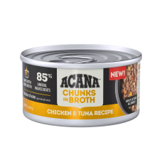 Acana  Canned Food Chunks In Broth Chic & Tuna 85g